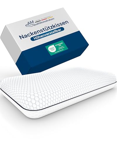 AM Qualitätsmatratzen Premium Nackenstützkissen...