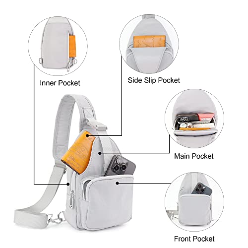 Orad Small Sling Crossbody Backpack Fanny Packs For Men Women, Chest Bag Crossbody Daypack Shoulder Bag For Traveling Hiking #TOP4