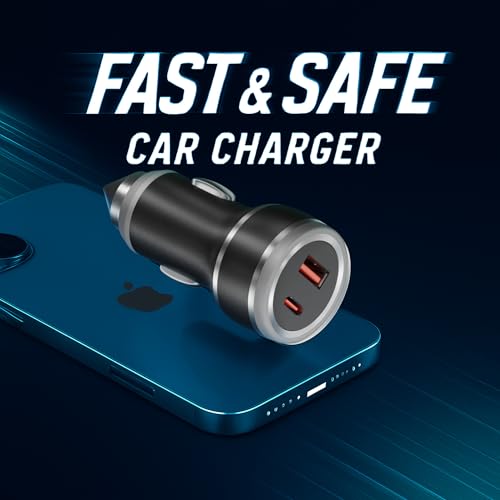 Image of AILKIN 145W Fast Charging Car Charger,Dual Output 100W QC + 45W PD Type C Car Adapter,Quick Car Charging Compatible with All Cars for iPhone & Android Smartphone,Smartwatch,Earbud,Power Bank & More