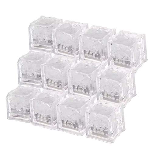 Luces LED en forma de cubo para decoración de bebidas miniatura 7