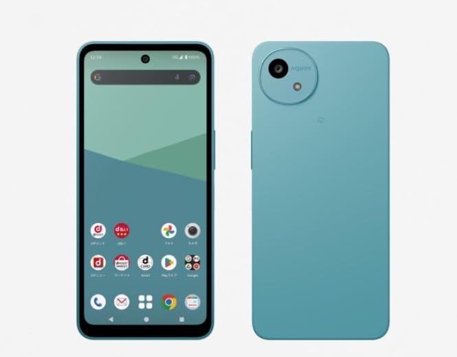 Amazon | SHARP AQUOS wish5 SH-52F SIMフリー (グリーン) 【docomo