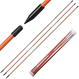 Photo Gallery fastdeple bastoncini di allineamento da golf da 122 cm, pieghevoli, per allenamento di golf, confezione da 3 aste in fibra di vetro, bastoncini per allenamento per mirare, mettere Photo Gallery fastdeple bastoncini di allineamento da golf da 122 cm, pieghevoli, per allenamento di golf, confezione da 3 aste in fibra di vetro, bastoncini per allenamento per mirare, mettere