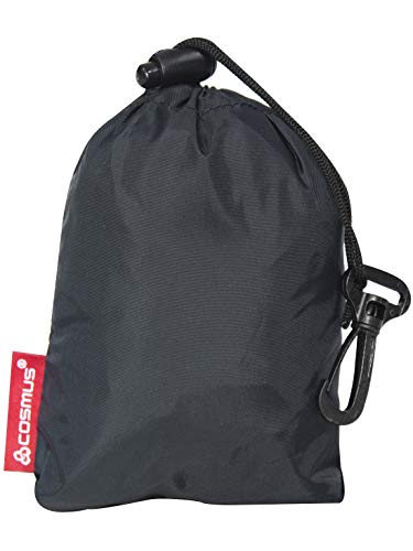 Image of Cosmus Rain & Dust Cover with Pouch for Laptop Bags and Backpacks (Grey)
