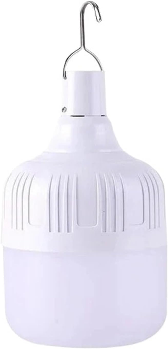 100W USB Rechargeable LED Bulbs Portable High Brightness Outdoor Camping Fishing Hanging Tent Lantern Emergency(20W)