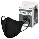 アイリスオーヤマ(IRIS OHYAMA) 立体マスク 30枚入 ブラック ふつうサイズ 個包装 不織布マスク DAILY FIT 耳が痛くならない RK-F30BK