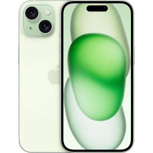 Apple iPhone 15 Plus 128GB Green - Unlocked (Renewed)