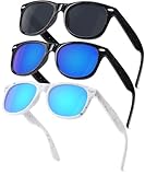 SEKKAF Kids Polarized Sunglasses for Boys Girls,Retro Toddler Sun Glasses UV Protection Shades