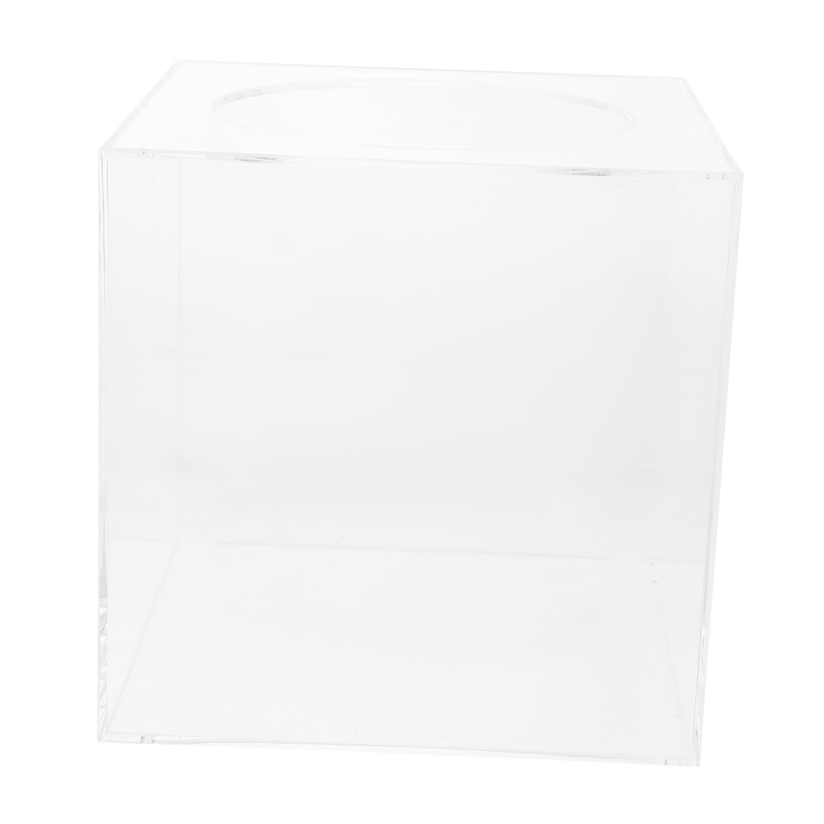 DIYEAH Donation Ballot Box Raffle Box for Fundraising Party Events and Tips Collection Sturdy Multi-functional Container for Lottery Cards and Envelopes