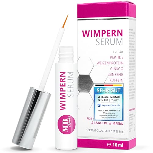 Naturkosmetik Kompass: Kosmetik selber machen: Bio und Vegan Rezepte: Creme, Peeling, Sugaring, Deo, Wimpernserum, Haaröl, Seifen, Shampoo, Badebomben 8 Premium 10ml Wimpernserum ohne Hormone - mit Hyaluron, Kollagen, Peptiden, Koffein, Weizenprotein - Lash and Brow Booster für Wimpernverlängerung und schnelles Wachstum + Aloe-Vera, Ginseng, Gingko