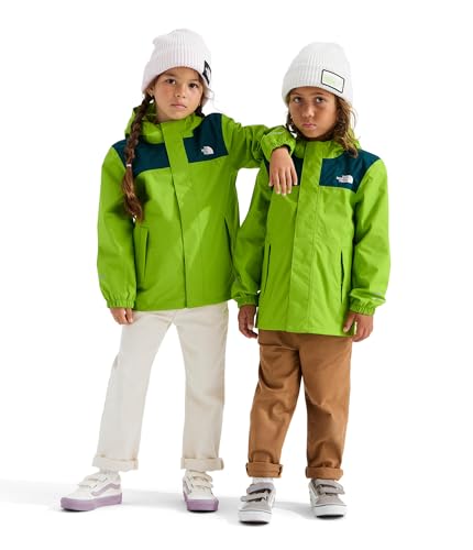 Image of THE NORTH FACE Kids' Antora Rain Jacket | Waterproof, Breathable, 3-piece Hood, Secure Zip Hand Pocket