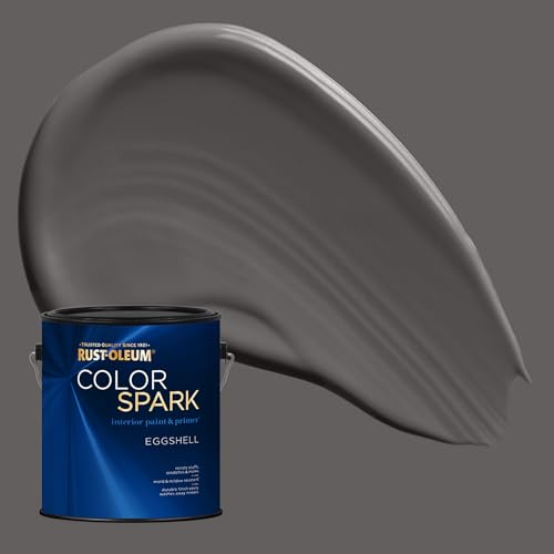 Image of Rust-Oleum Color Spark Interior Paint and Primer in One, Eggshell, Vortex, 1 Gallon