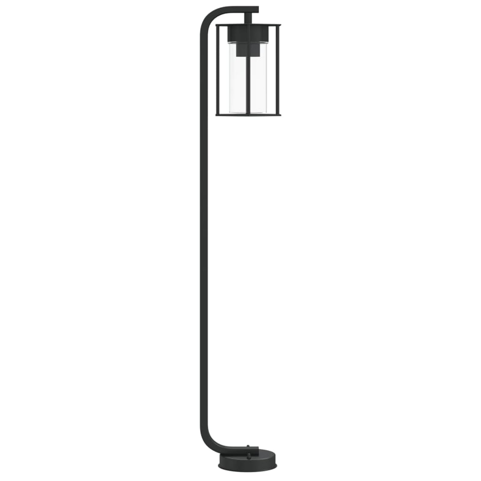 ZEYUAN Lampada da Terra per Esterni Argento 100 cm in Acciaio Inox,Lampade da Terra,Lampada da Terra Moderna,Lampade da Terra per Soggiorno-4006347