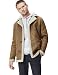 Produktbild Amazon-Marke: find. Herren Shearling-Mantel, Braun, M, Label: M