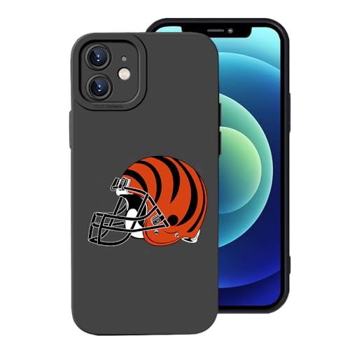 Slim fit Soft TPU Silicone case compitable with iPhone 12 6.1 inches for Cincinnati Fans, Bengal - image 1