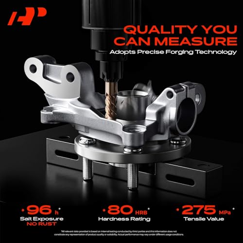 A-Premium Rear Right Suspension Steering Knuckle Compatible with Honda CR-V CRV 2007 2008 2009 2010 2011 2.4L, 4WD, Passenger Side by A-premium - Image 6