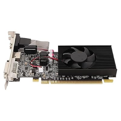 Spryflower GT210 1G DDR3 64bit Graphics Card, PCI Express 2.0 Gaming GPU with Cooling Fan, HD Multimedia Interface for DirectX10.1 Games and PC Computer