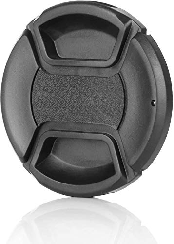 Image of Axcess 55 MM Snap-On Front Lens Cap /Cover for Canon, Nikon, Sony, Pentax All DSLR Lenses
