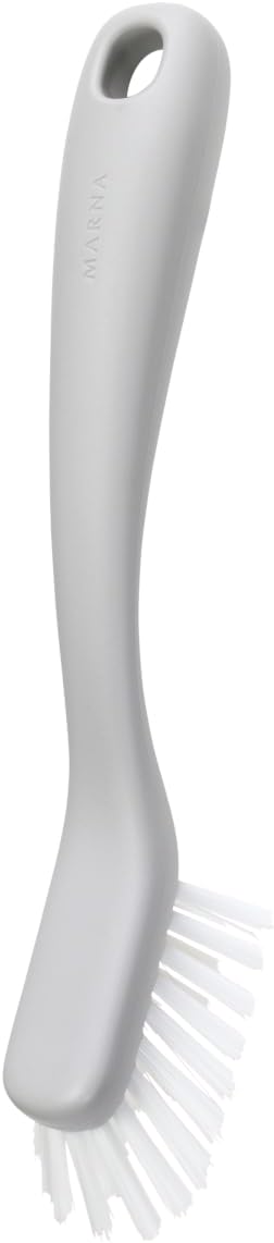 W601W Bath Brush (Hanging/Small/White) Bath Cleaning Brush (for Floor/Bathtub Cleaning) Live Clean