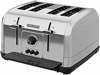 Morphy Richards 240133 Venture 4 Slice Toaster Red