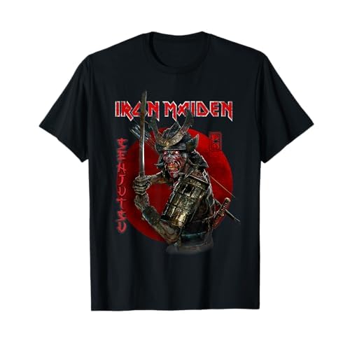 Iron Maiden - Senjutsu Eddie Red Circle Camiseta