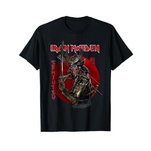 Iron Maiden - Senjutsu Eddie Red Circle Camiseta