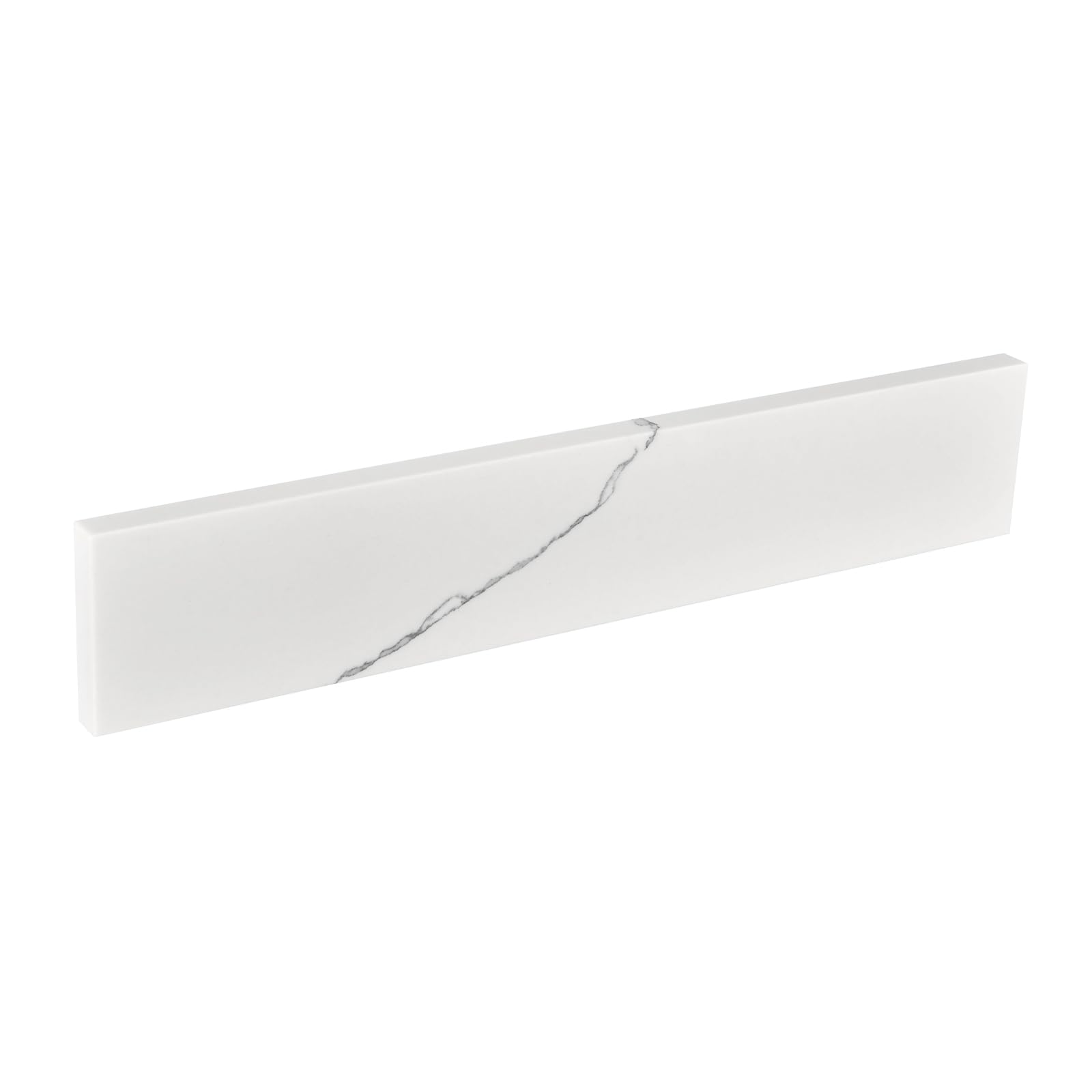 21 in. W x 4 in. H Quartz Sidesplash for Bathroom Vanity Sink Top