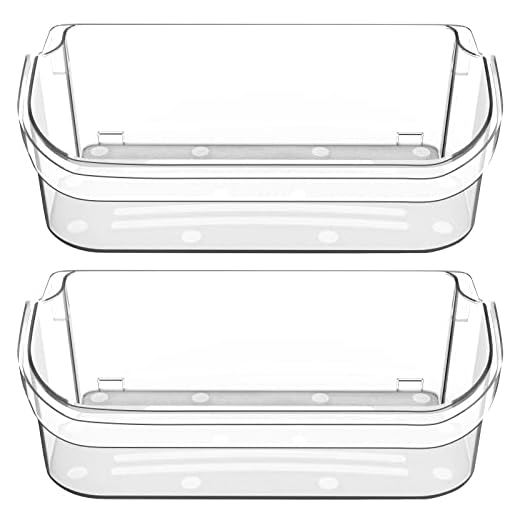 UPGRADE 2 Packs 240356402 Refrigerator Door Bin Replacement, Length 12.8 inch Compatible Frigidaire Door Shelf, Top 2 shelves on Refrigerator side, LFSS2612TF0 AP2549958 FGUS2642LF2 Shelves etc
