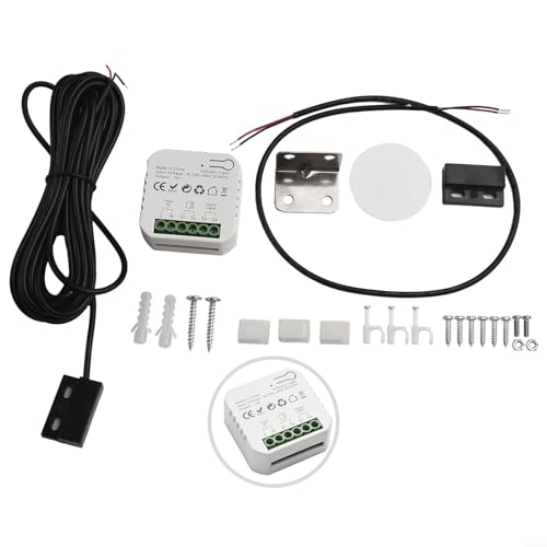 pour TUYA Smart Switch Contrôleur de porte de garage, ouvre-porte de garage intelligent, télécommande vocale ZIG-BEE, kit d'ouverture automatique de portail coulissant, ouvre-porte de garage