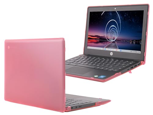 Funda rosa HP Fortis 11.6 G10 mCover carcasa rígida para Chromebook Enterprise 2024