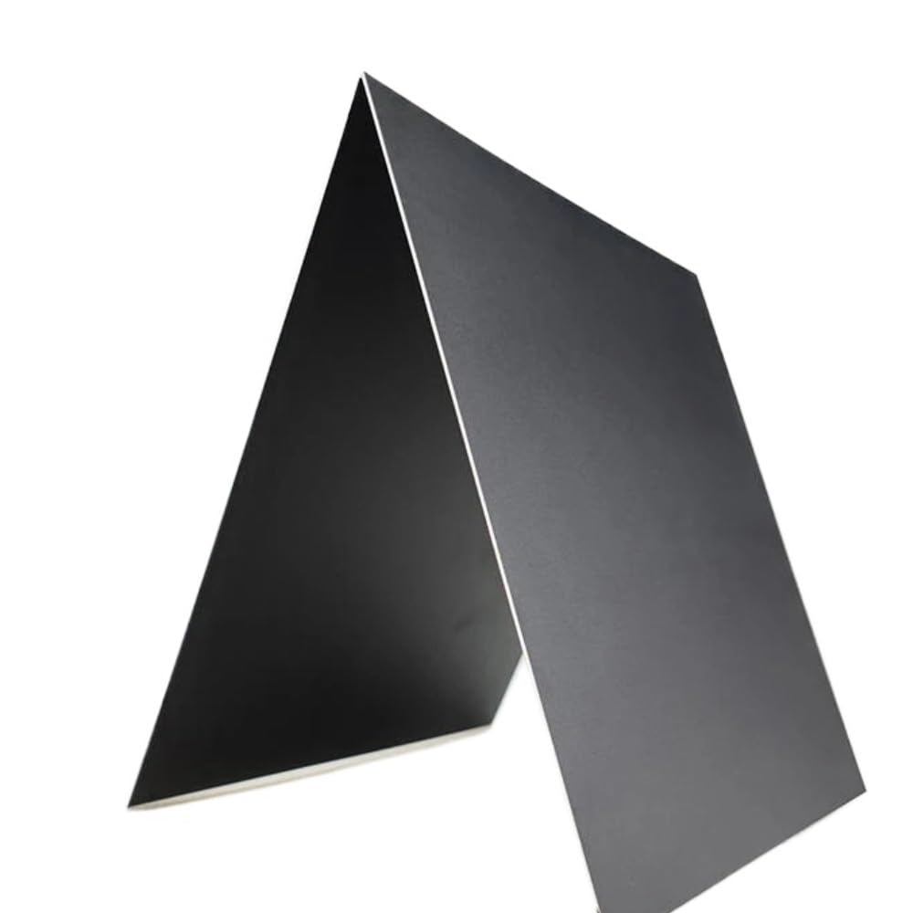 2pcs Flat Mental Aluminium Alloy Panel, 1mm Side Sandblasted Color Aluminum Plate 100/200/300mm(100x100x1.0mm)