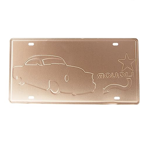 Image of Drive In Liquor Store Multipurpose Metal Signs - License Wall Plate, Decorative Car Tag - Ideal for Cafe, Restaurant, Shop, Home, Hotel, Club, Office, Living Area
