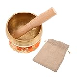 Mikikit Ciotola Sonora Ciotola Buddista Squisita Piccola Multifunzione Nepal Meditativa Mini