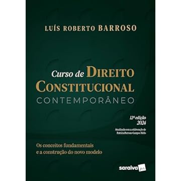 Capa do livro Curso de Direito Constitucional Contemporâneo -12ª edição 2024