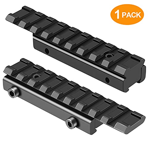 Lonsel Dovetail To Picatinny Rail Adapter 11Mm Dovetail To 21Mm Picatinny/Weaver Rail Convert Mount thumb #1
