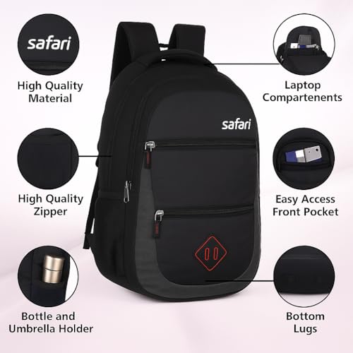 Image of Safari 36 Litre spacious /large laptop backpack,college bag, travel bag for men and women,