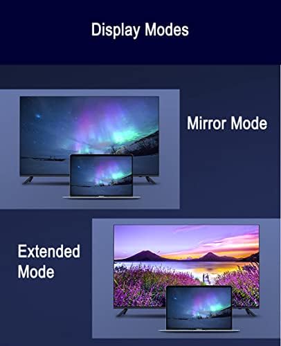 Zingther High-Speed Braided USB C to HDMI Cable 4K@60Hz, Thunderbolt 3/4 to HDMI Cord Compatible with MacBook Pro/Air, iPad Pro, Full-featured USB-C Port Smartphone, Tablet and Laptop, 2M (6.6ft)