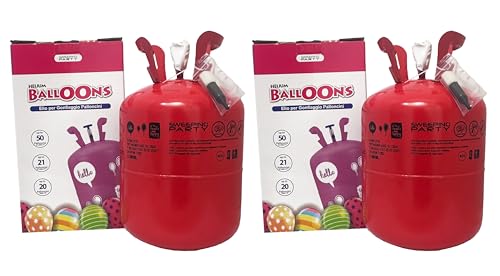 SWEEPING Doppia Bombola di elio 0,40 m3 gonfiano fino a
