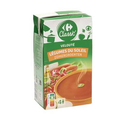 Soupe liquide prête à consommer pour repas rapide et sain Nutri-Score B