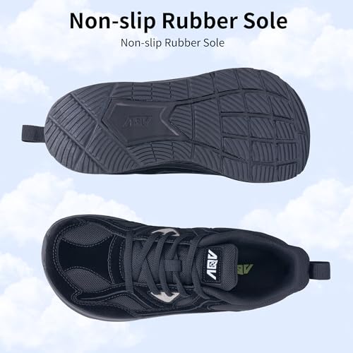 Image of Womens Wide Toe Box Walking Shoes with Arch Support Plantar Fasciitis Tennis Sneakers Orthotic Shoes for Pain Relief