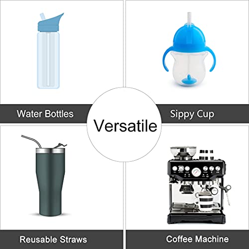 24 cm Kleine Reinigungsbürste Für Kaffeevollautomat, Strohhalm Bürste Set, Pfeifenreiniger Bürste, Milchschlauchbürste, Flaschenbürste Dünn