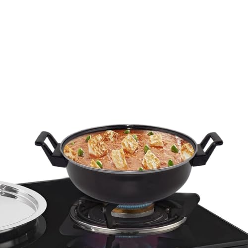 Image of YAKAAWAHard Anodized Kadhai 36.5 cm Non-Stick