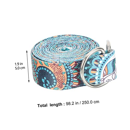 KOMBIUDA Suporte Para Tapete De Exercícios Tiras De Ioga Para Alongamento Faixa De Fitness Faixas El