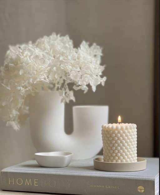 Bumbleberry Ball Cylinder Candle | Bubble Pillar | Handpoured | White Color | Scented | 100% Soy Wax (Fruit Splash) (B0BBMGQ456) Amazon Price History, Amazon Price Tracker