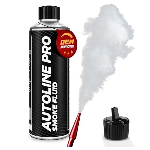 AutoLine Pro Smoke Fluid Refill Solution 8 oz - for Automotive Smoke Machines (EVAP, Vacuum, and More)