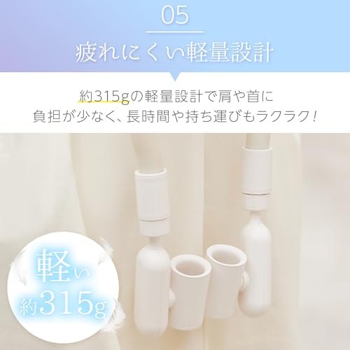 OneStep(ワンステップ) ネッククーラー ダブルファン 冷却プレート 一体型 首掛け ファン 小型 扇風機 の商品画像 5