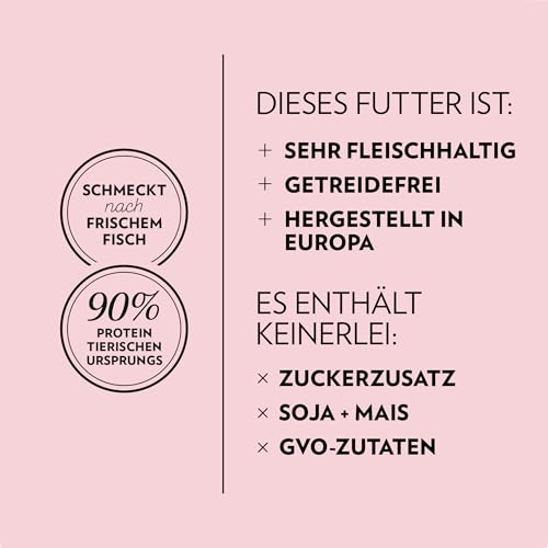 PrimaCat - Trockenfutter für ausgewachsene Hauskatzen, Geschmacksrichtung Lachs, 400 g