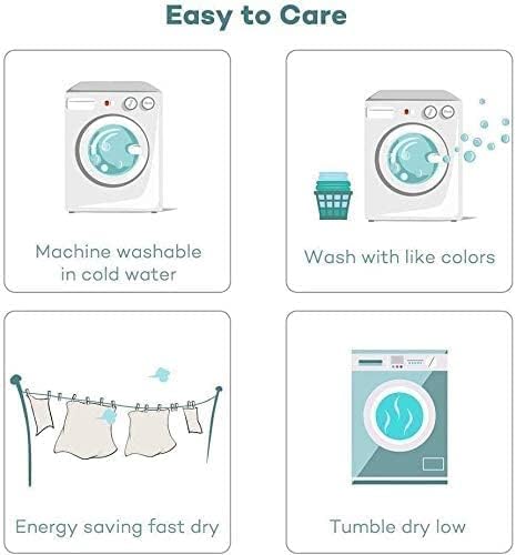 Miniatura 6 de Juego de sábanas de microfibra, tamaño matrimonial de 34, sábanas de microfibra cepillada resistentes a las arrugas y a la decoloración, con juegos