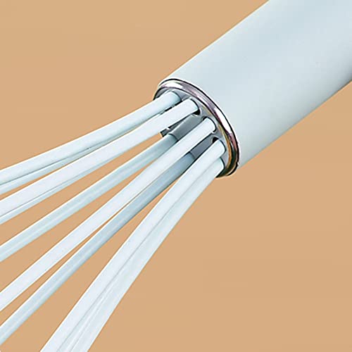 Batidor de Silicona con Control óptimo de Temperatura y fácil Limpieza, Agarre ergonómico para Uso doméstico, práctico Mango con Orificio para Colgar Silk Pillowcase