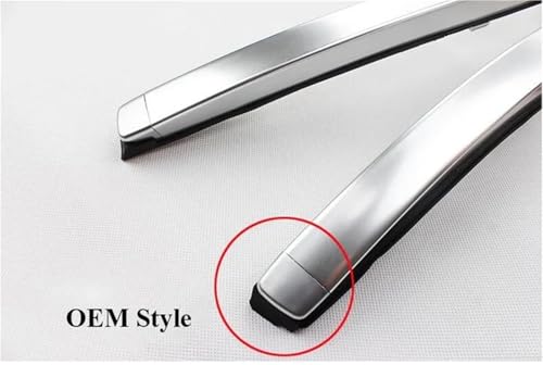 Barre de toit Mazda CX-5 alliage aluminium premium argent brillant - 3