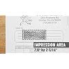 ExcelMark Identity Theft Protection Stamp (ID Theft Stamp Plus 5cc Refill Ink)